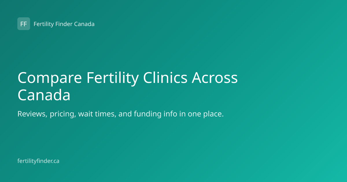 Fertility Clinics in Ontario | Fertility Finder